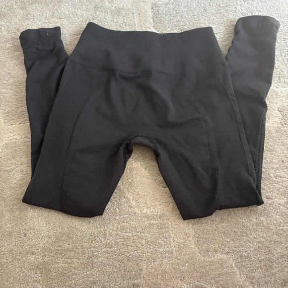 Lululemon Fast and Free Mesh Panel Leggings – Black - Picture 2 of 4